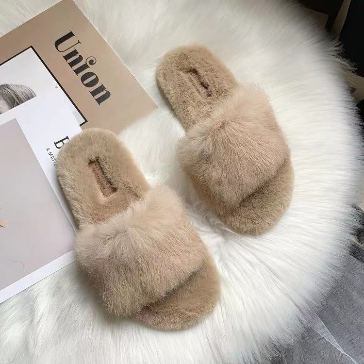 Custom Fur Slippers TX-0002