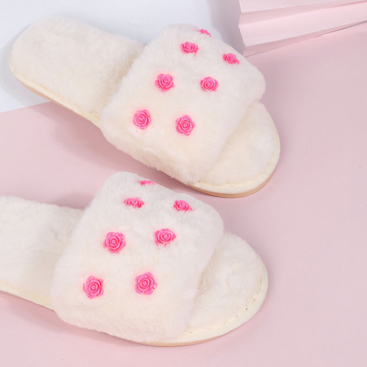 Custom Fluffy Slippers TX-0015