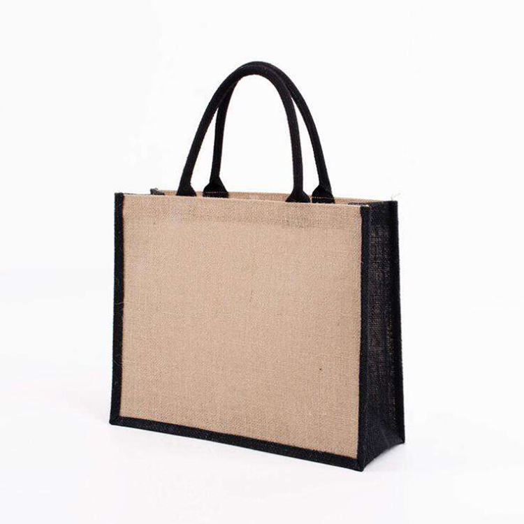 Custom Jute Tote Bags HMD-005